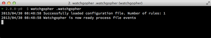 Watchgopher Screenshot